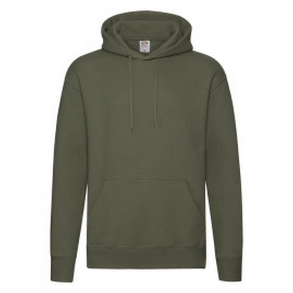 Fruit of the Loom Mens R Hoodie / Classic Olive
